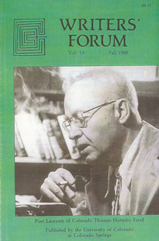 Writers' Forum Volume 14 by Alexander Blackburn