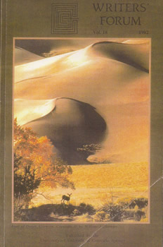 Writers' Forum Volume 18 by Alexander Blackburn